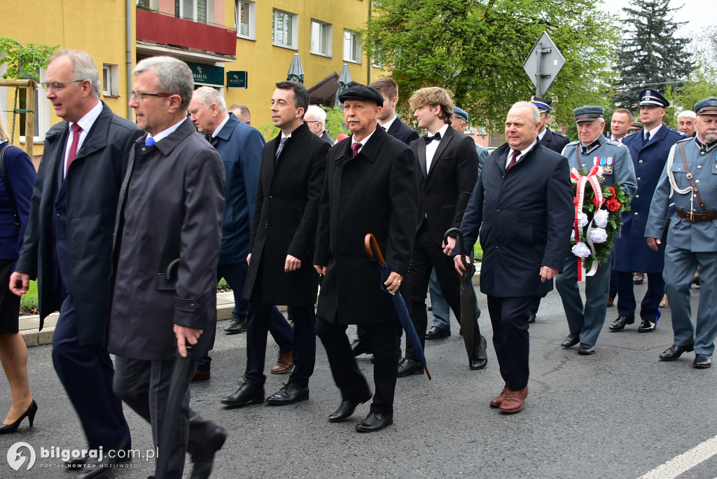 Uroczystości trzeciomajowe w Biłgoraju