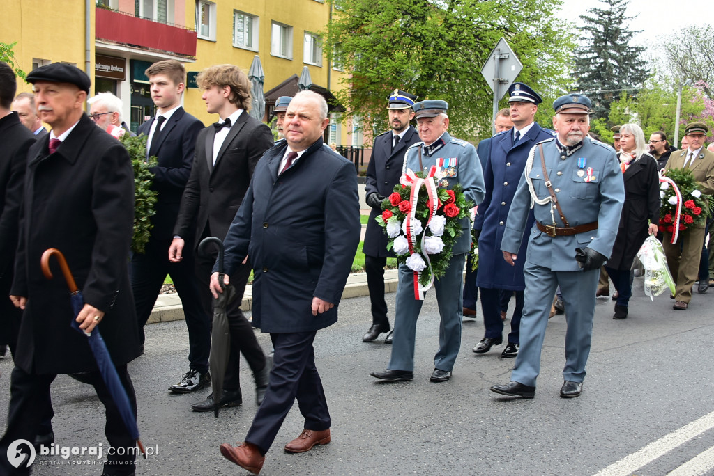 Uroczystości trzeciomajowe w Biłgoraju