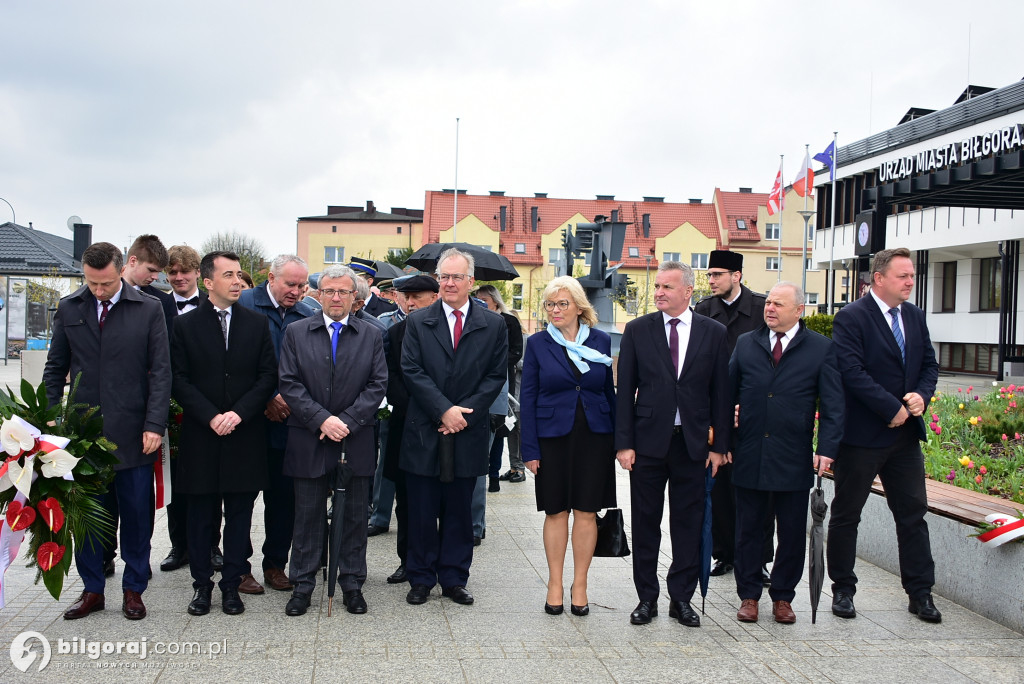 Uroczystości trzeciomajowe w Biłgoraju