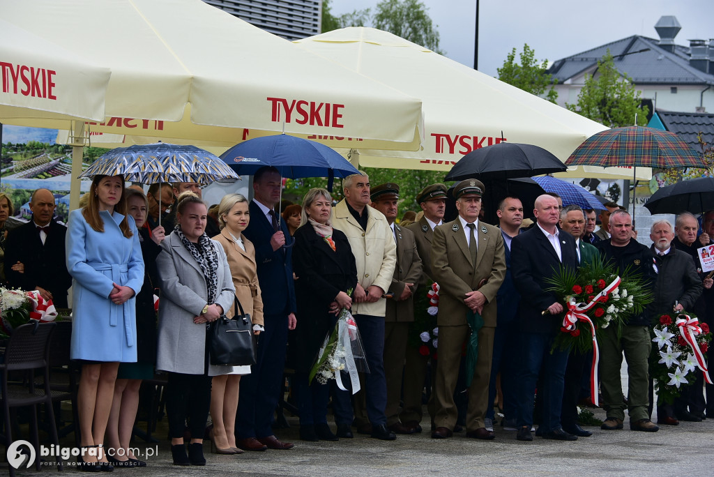 Uroczystości trzeciomajowe w Biłgoraju