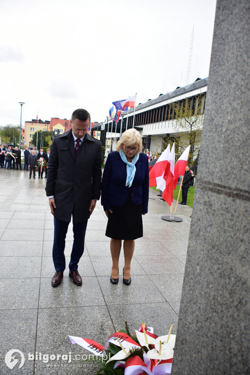 Uroczystości trzeciomajowe w Biłgoraju