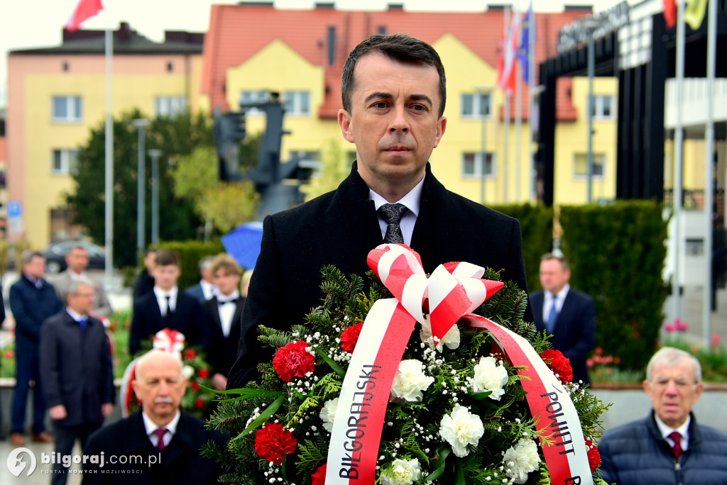 Uroczystości trzeciomajowe w Biłgoraju
