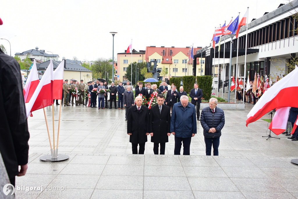 Uroczystości trzeciomajowe w Biłgoraju