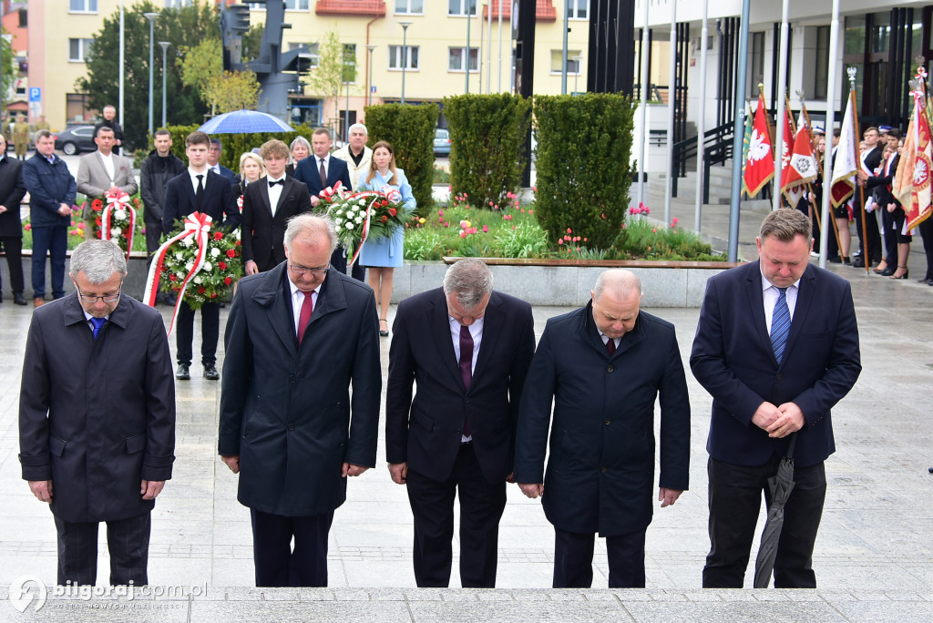 Uroczystości trzeciomajowe w Biłgoraju