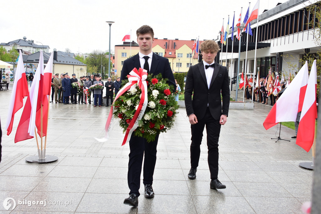 Uroczystości trzeciomajowe w Biłgoraju