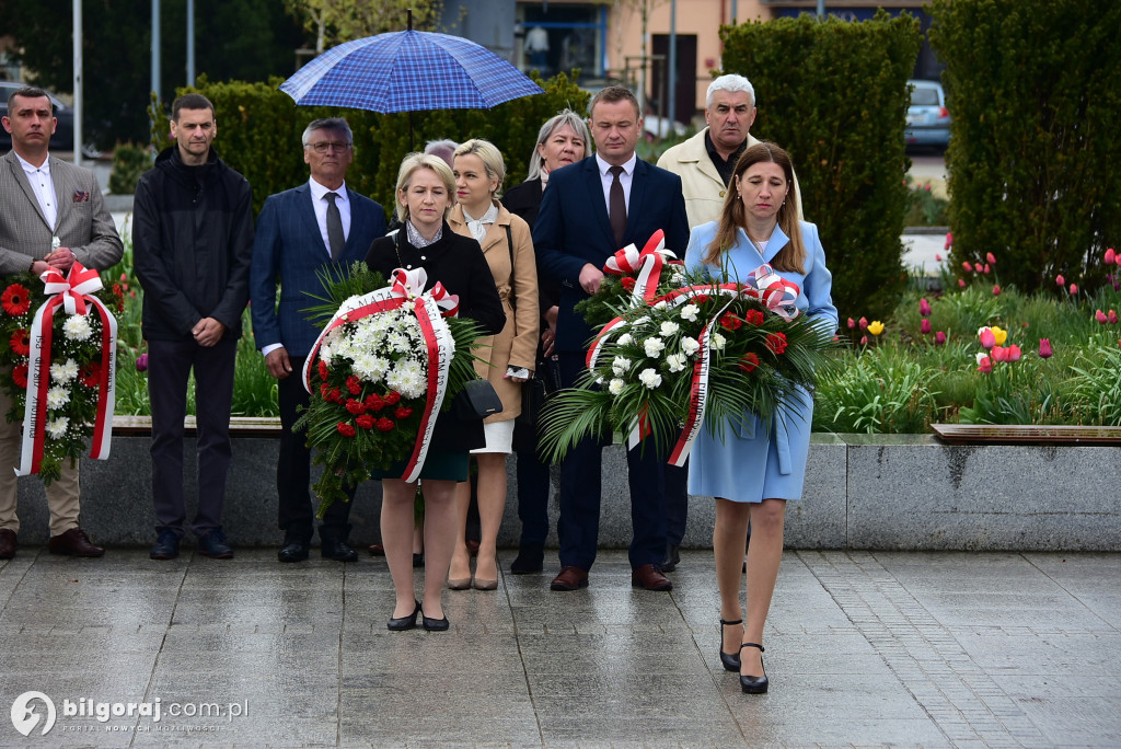 Uroczystości trzeciomajowe w Biłgoraju