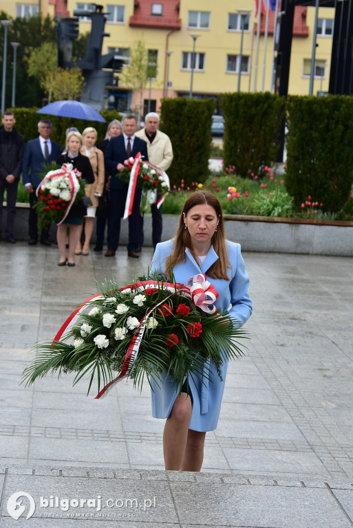 Uroczystości trzeciomajowe w Biłgoraju