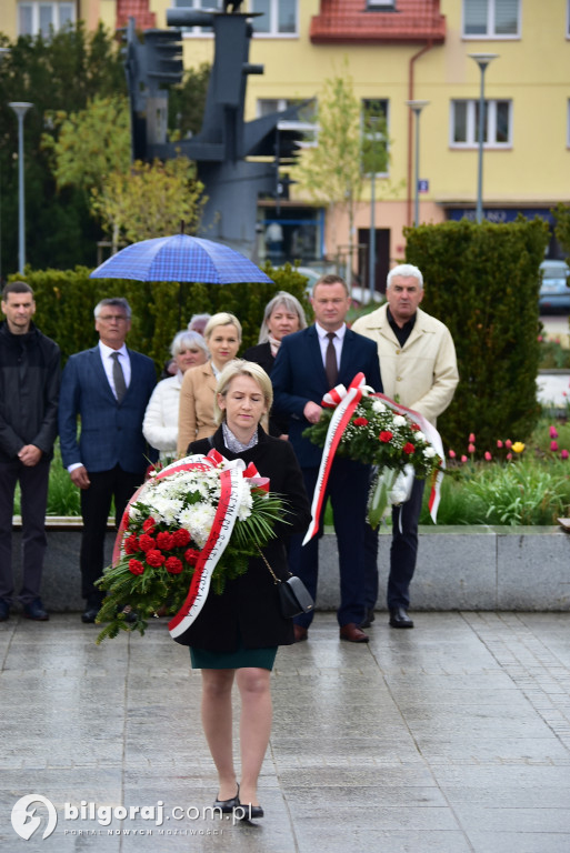 Uroczystości trzeciomajowe w Biłgoraju