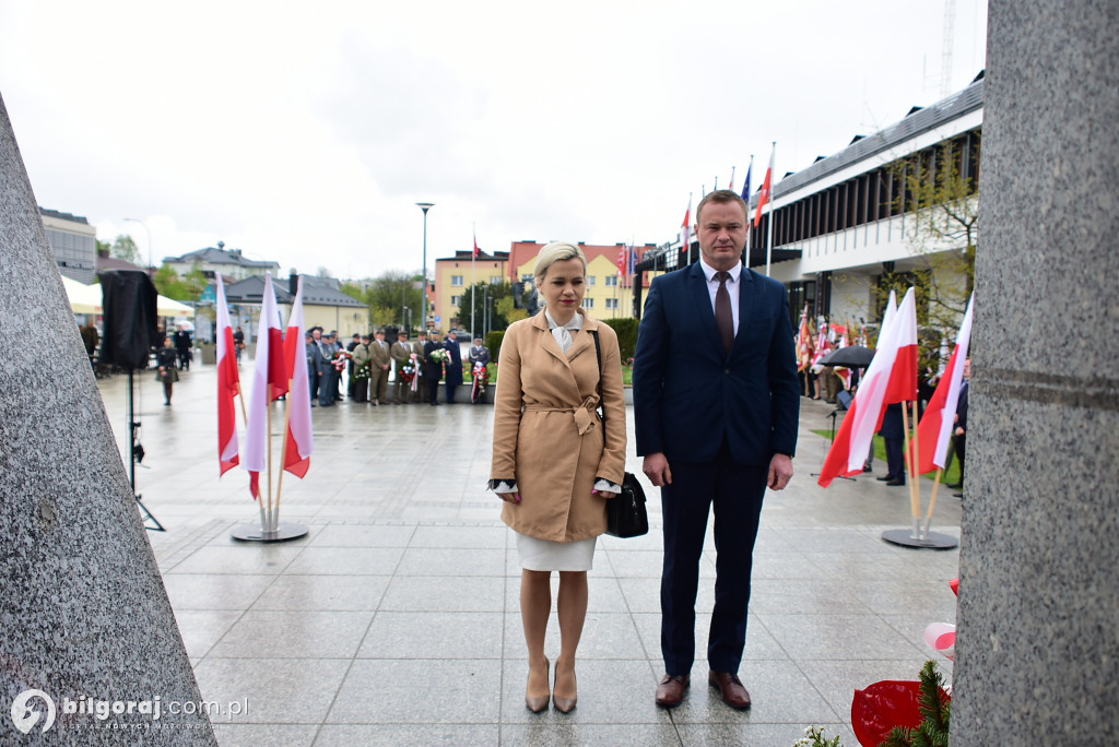 Uroczystości trzeciomajowe w Biłgoraju