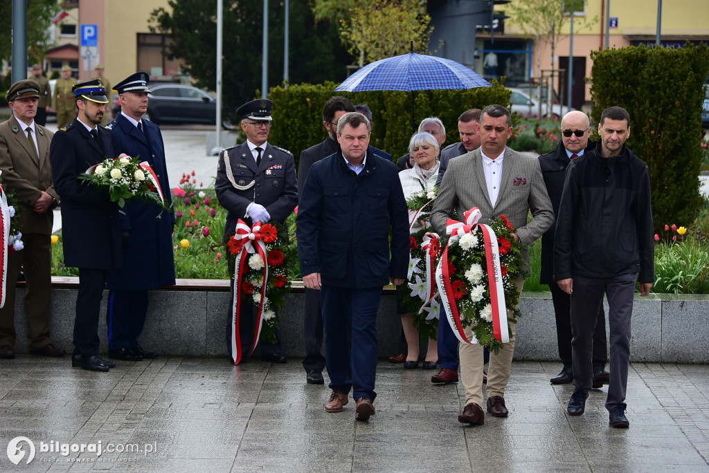 Uroczystości trzeciomajowe w Biłgoraju