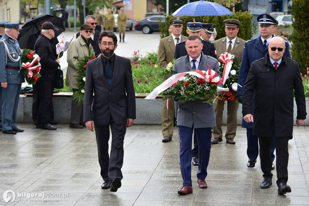Uroczystości trzeciomajowe w Biłgoraju