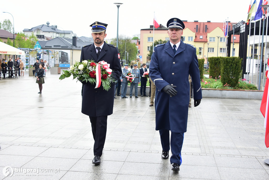 Uroczystości trzeciomajowe w Biłgoraju