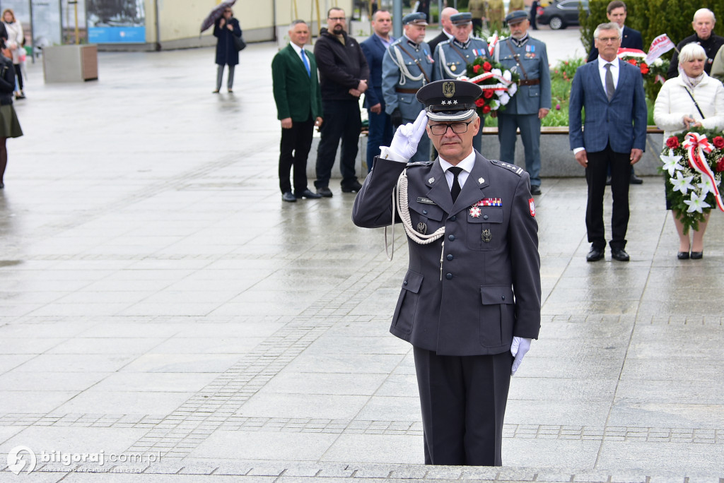 Uroczystości trzeciomajowe w Biłgoraju
