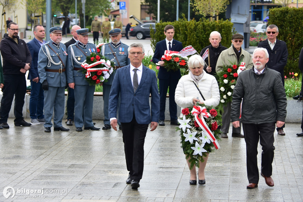 Uroczystości trzeciomajowe w Biłgoraju