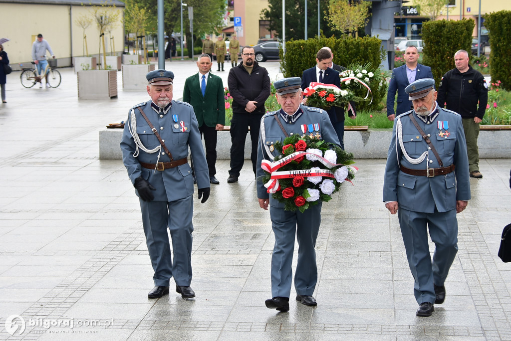 Uroczystości trzeciomajowe w Biłgoraju