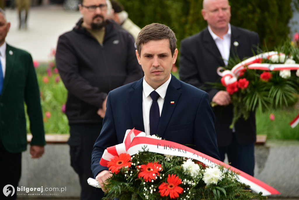 Uroczystości trzeciomajowe w Biłgoraju