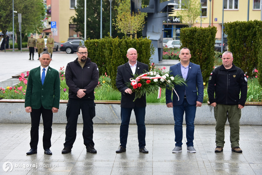 Uroczystości trzeciomajowe w Biłgoraju