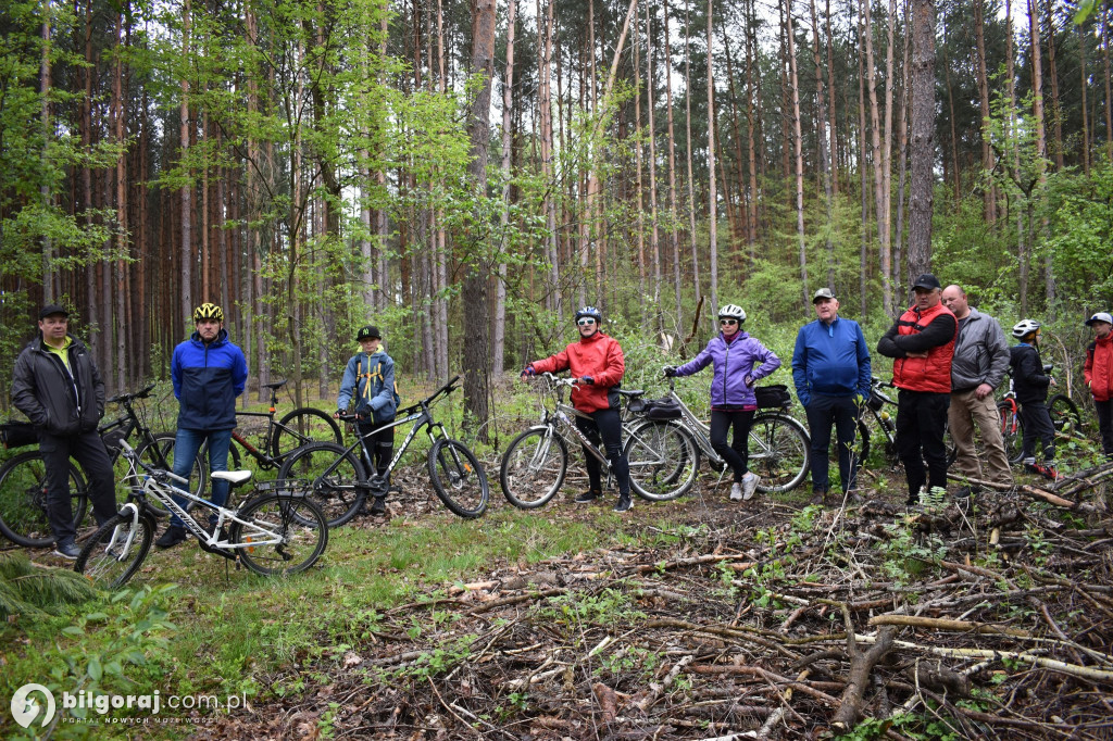 Rajd rowerowy śladami miejsc pamięci gminy Księżpol