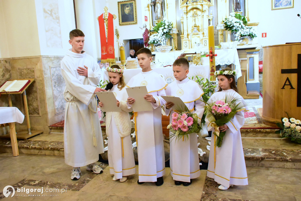 Rozpoczął się czas Pierwszych Komunii Świętych