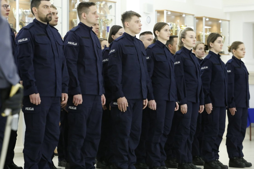 Nowi funkcjonariusze w szeregach biłgorajskiej Policji