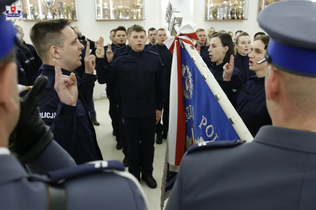 Nowi funkcjonariusze w szeregach biłgorajskiej Policji