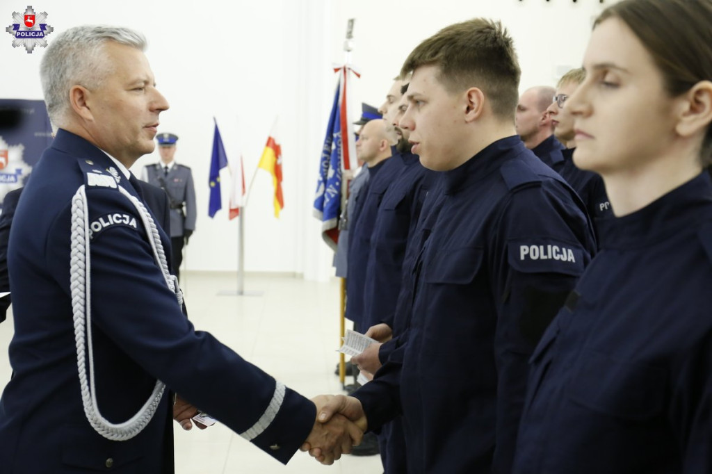 Nowi funkcjonariusze w szeregach biłgorajskiej Policji