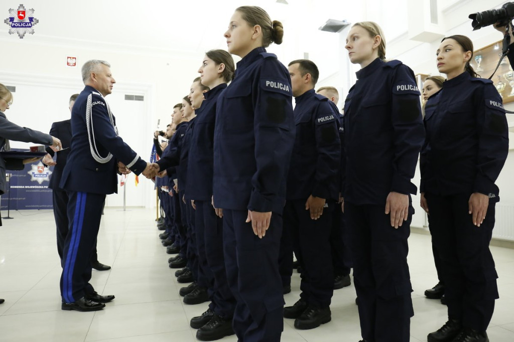 Nowi funkcjonariusze w szeregach biłgorajskiej Policji