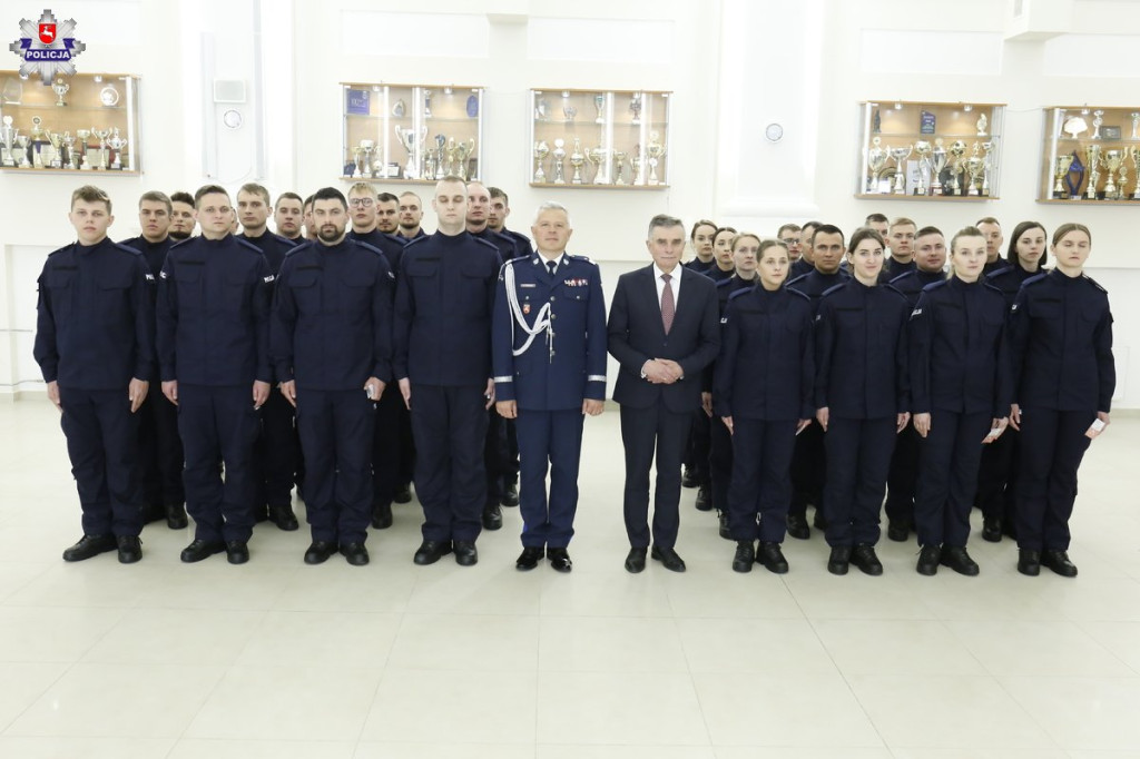 Nowi funkcjonariusze w szeregach biłgorajskiej Policji