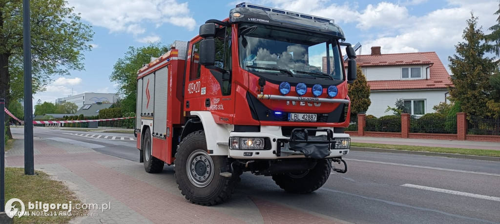 Wypadek, ul. Krzeszowska, Biłgoraj [13 maja 2023]