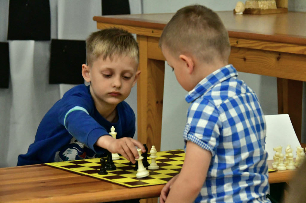 Szachowy turniej przedszkolaków
