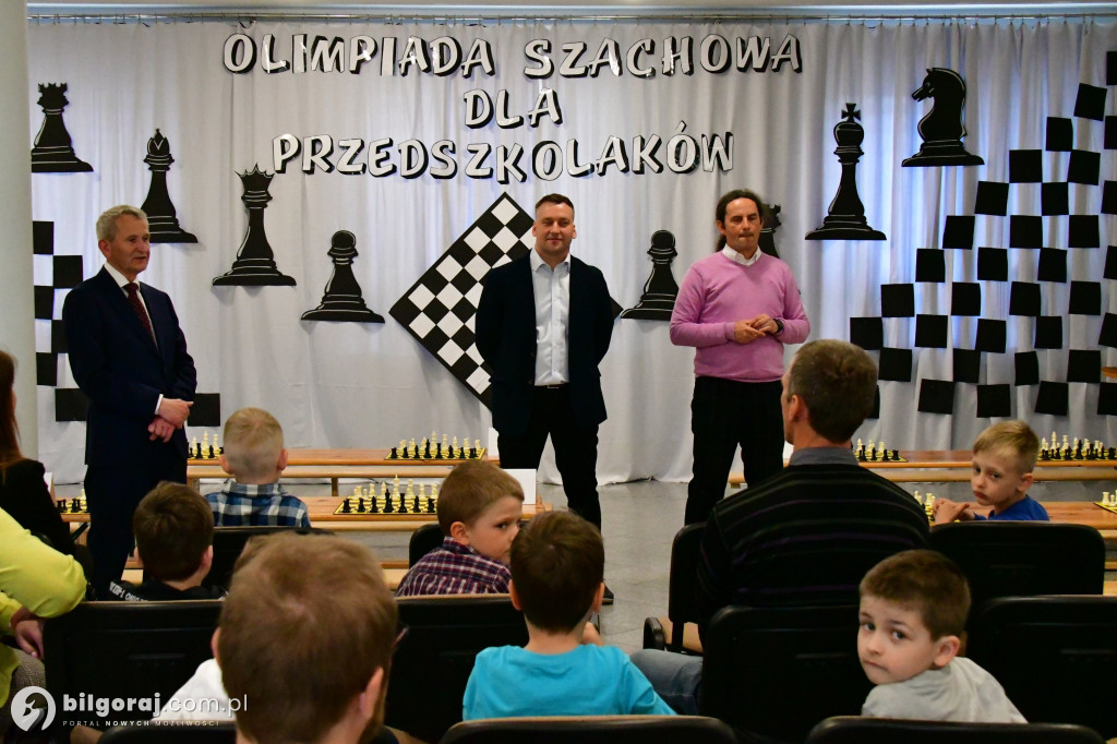 Szachowy turniej przedszkolaków