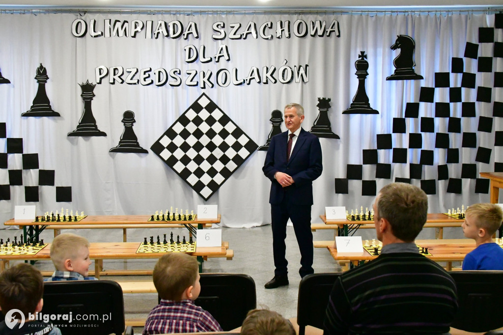 Szachowy turniej przedszkolaków