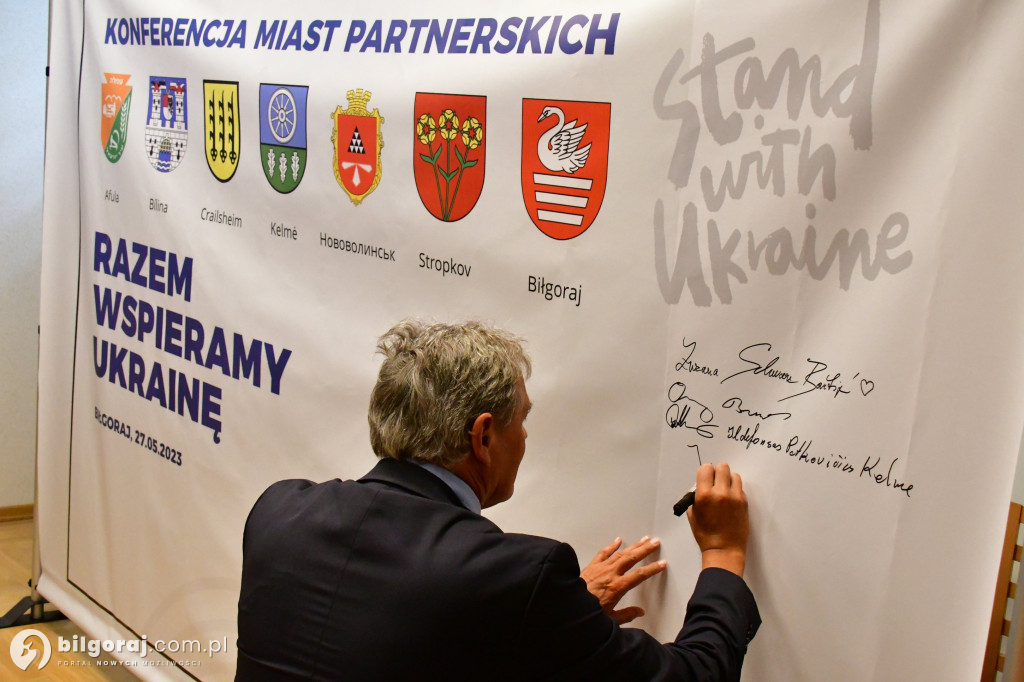 Trwa konferencja Miast Partnerskich w Biłgoraju