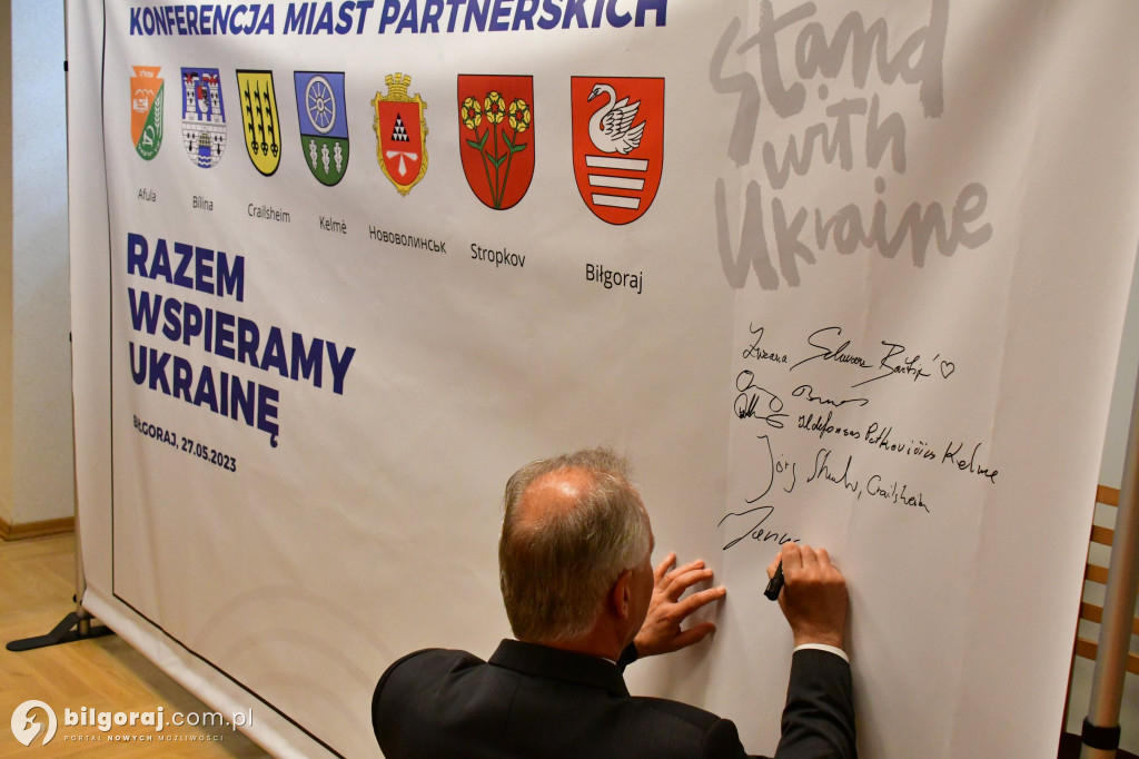 Trwa konferencja Miast Partnerskich w Biłgoraju