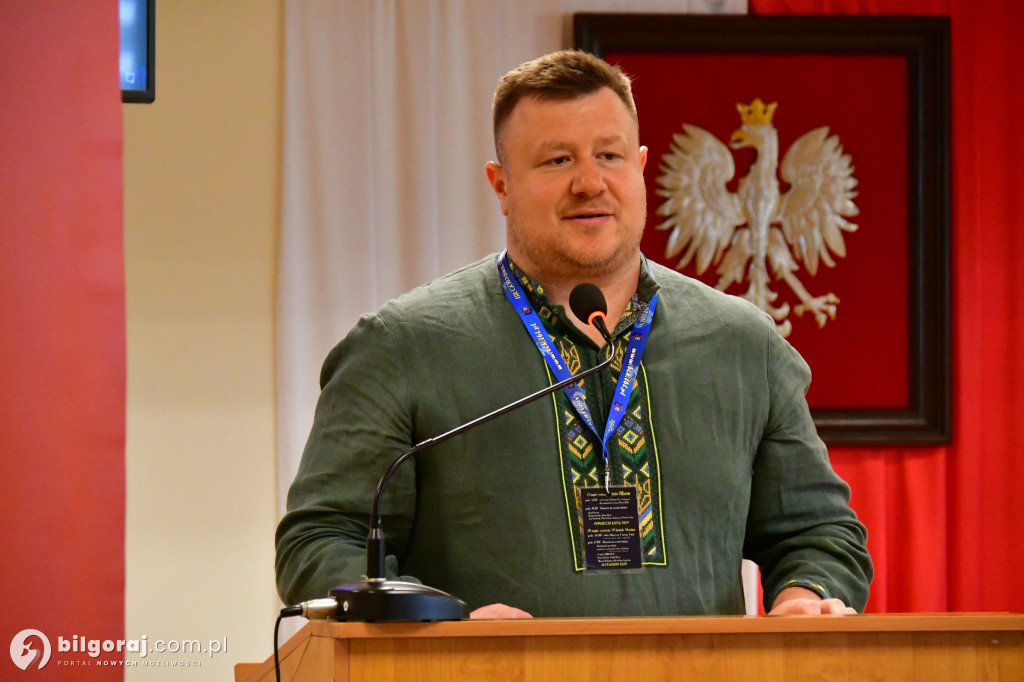 Niecodzienny prezent od ukraińskiej delegacji dla burmistrza Biłgoraja