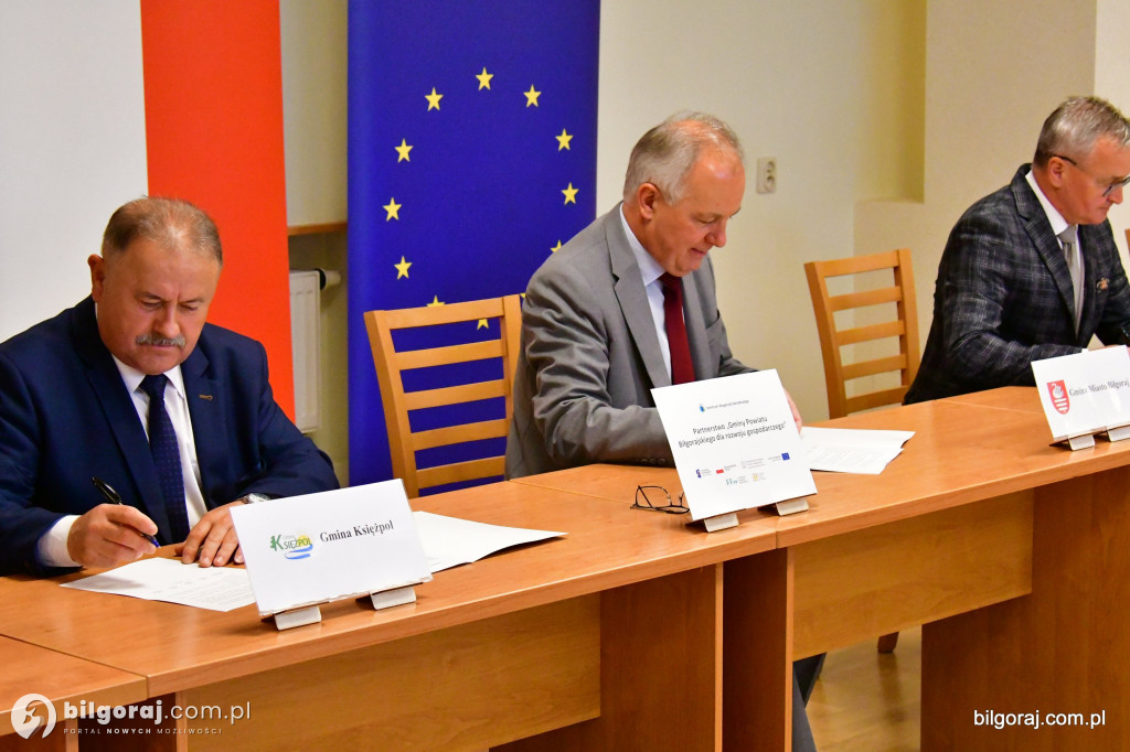 Partnerstwo Biłgoraja i czterech gmin podpisane