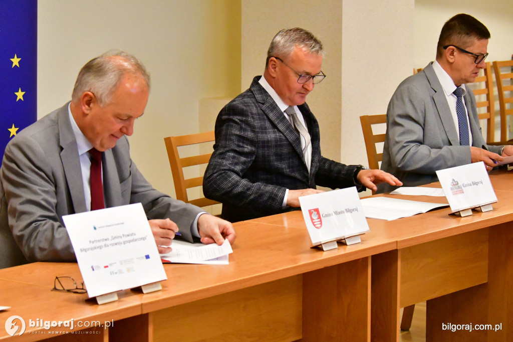 Partnerstwo Biłgoraja i czterech gmin podpisane