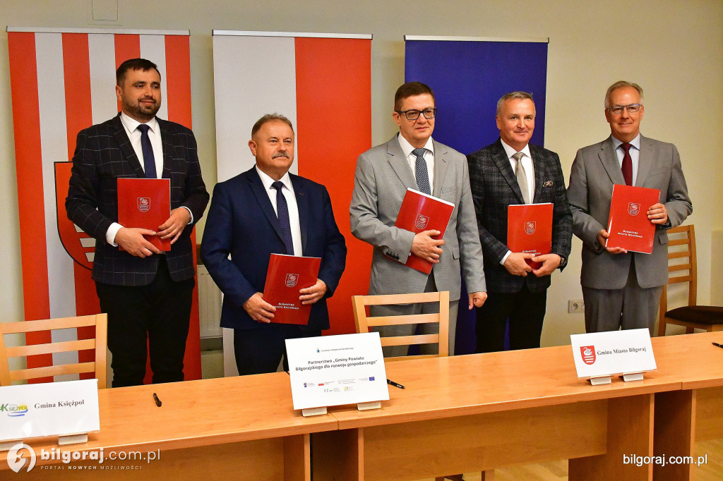 Partnerstwo Biłgoraja i czterech gmin podpisane