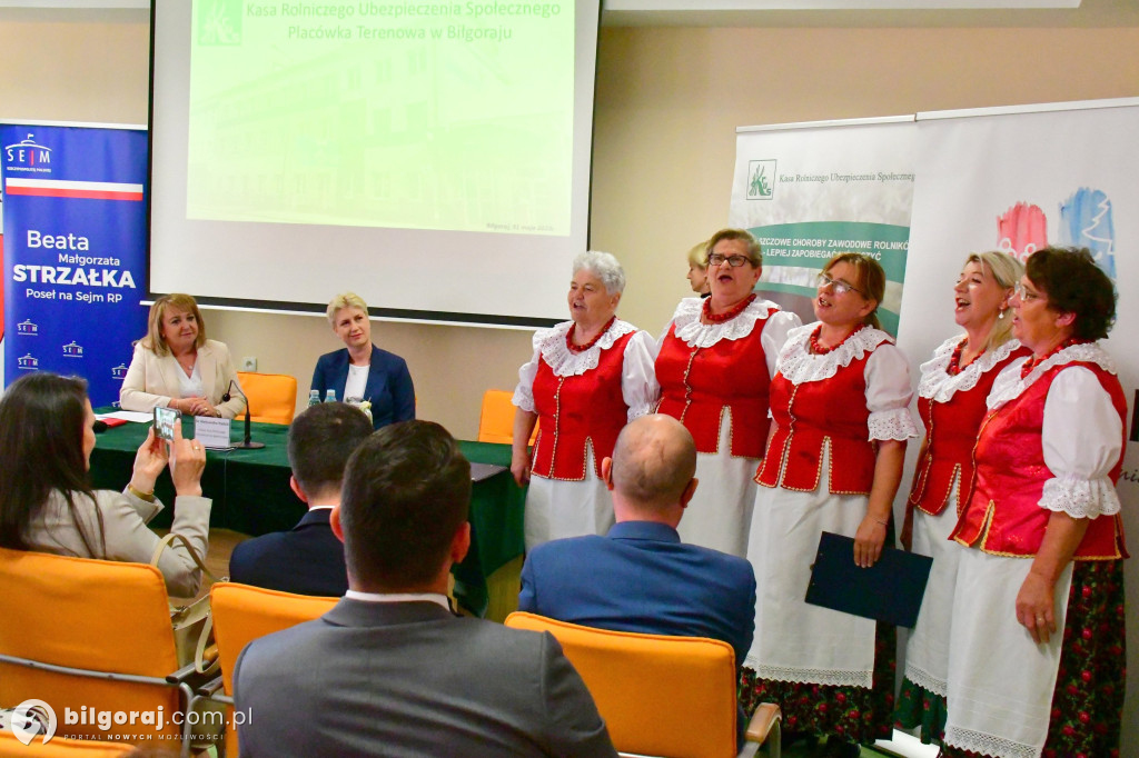 Prezes KRUS w Biłgoraju