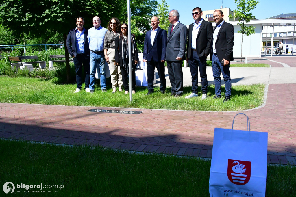Delegacja z izraelskiej Afuli w Biłgoraju