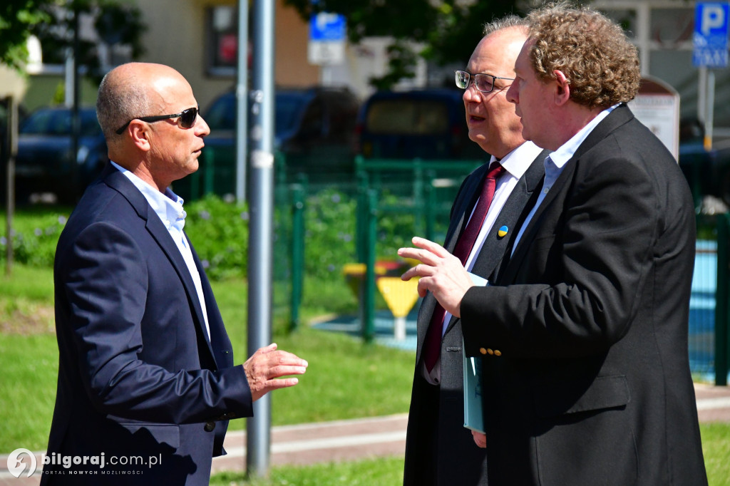Delegacja z izraelskiej Afuli w Biłgoraju