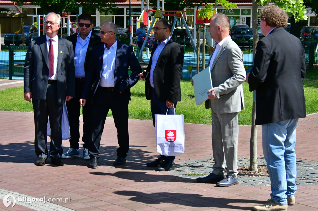 Delegacja z izraelskiej Afuli w Biłgoraju