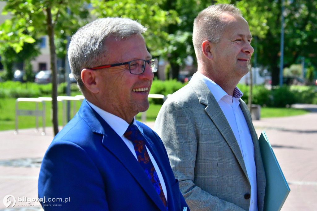 Delegacja z izraelskiej Afuli w Biłgoraju