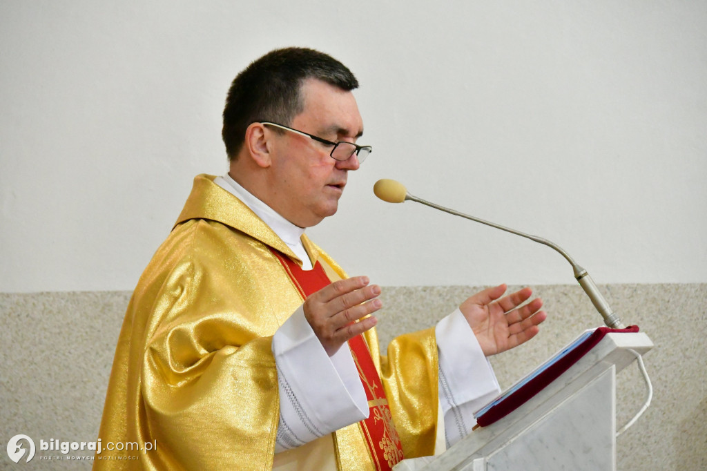 Procesje Bożego Ciała na ulicach Biłgoraja