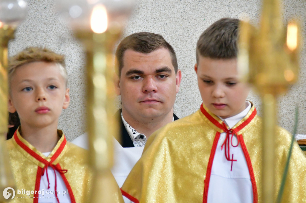 Procesje Bożego Ciała na ulicach Biłgoraja
