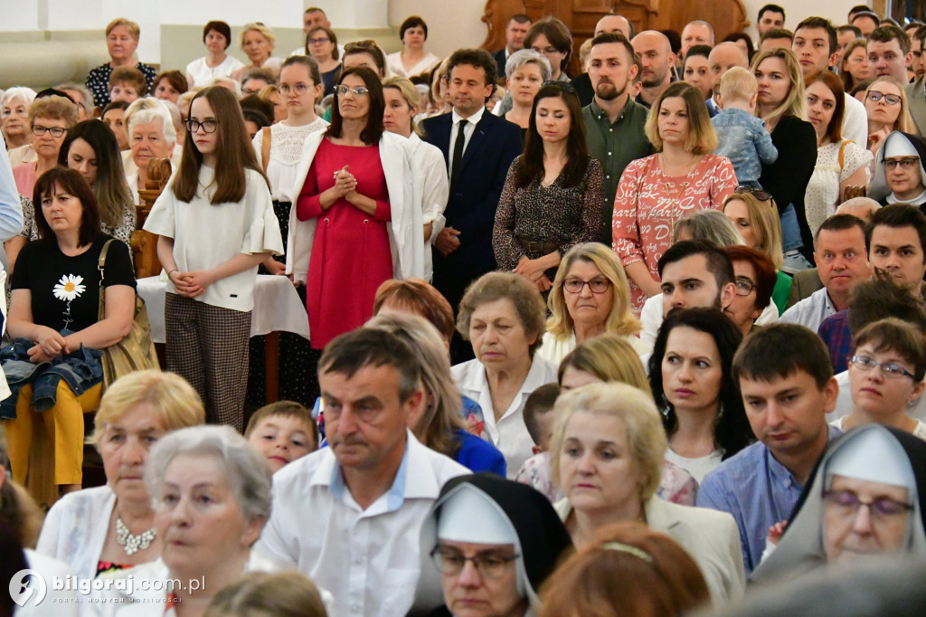 Procesje Bożego Ciała na ulicach Biłgoraja