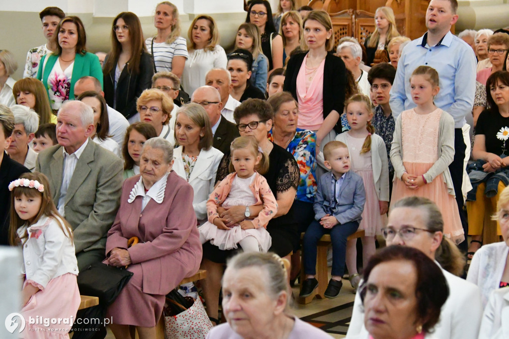 Procesje Bożego Ciała na ulicach Biłgoraja