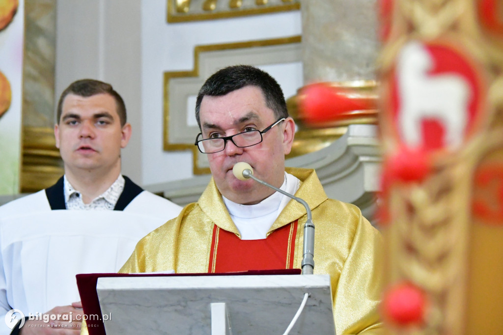 Procesje Bożego Ciała na ulicach Biłgoraja