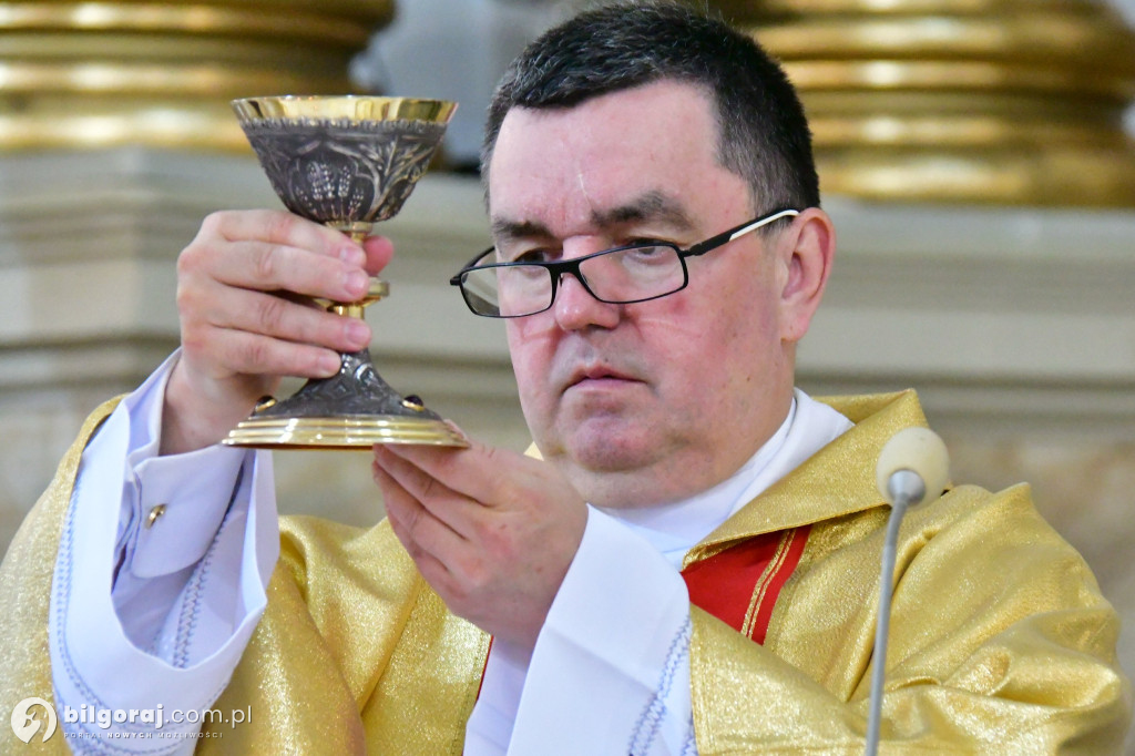 Procesje Bożego Ciała na ulicach Biłgoraja