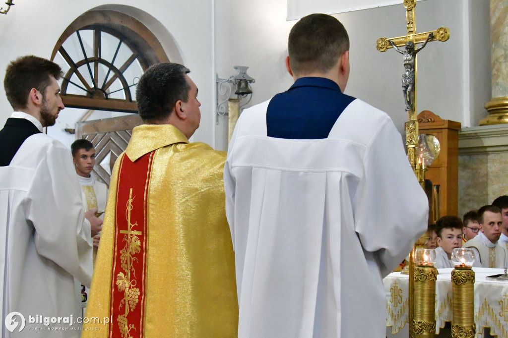 Procesje Bożego Ciała na ulicach Biłgoraja